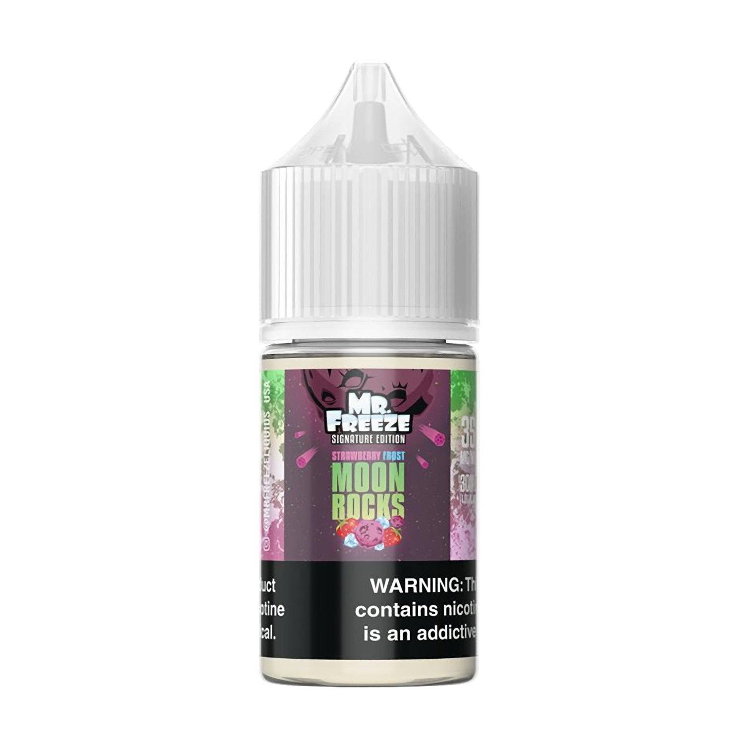 Mr Freeze SALT Strawberry Frost Moon Rocks 30mL